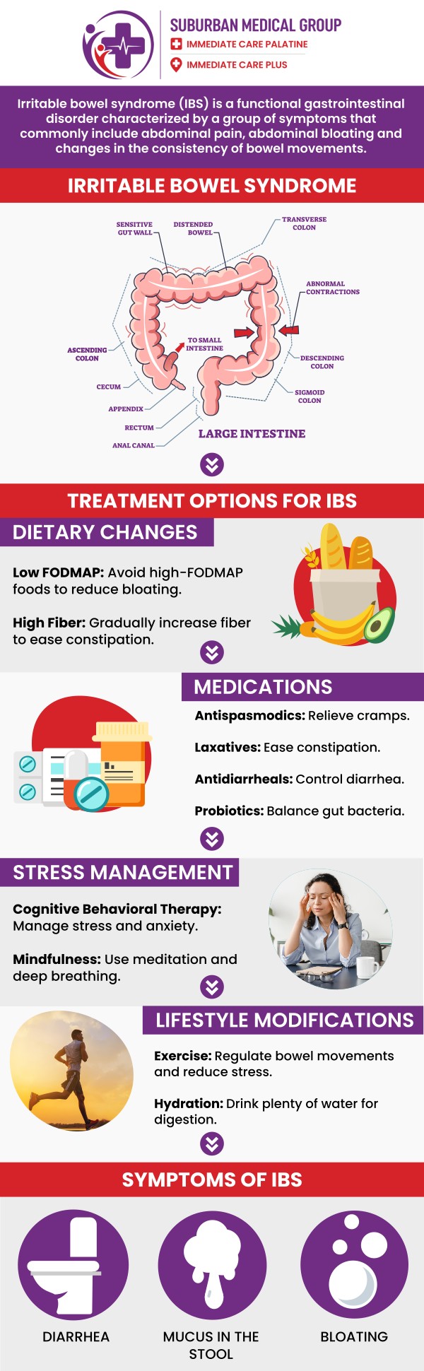 Common questions asked by patients: What are the common symptoms of irritable bowel syndrome (IBS)? When should I see a doctor for irritable bowel syndrome (IBS)? Can irritable bowel syndrome (IBS) cause stomach pain and bloating? What triggers irritable bowel syndrome (IBS) symptoms? For more information, contact us or book an appointment online. We are located at 371 W Northwest Hwy, Palatine, IL 60067. We serve patients from Palatine IL, Rolling Meadows IL, Arlington Heights IL, Mount Prospect IL, and surrounding cities. Common questions asked by patients: What are the common symptoms of irritable bowel syndrome (IBS)? When should I see a doctor for irritable bowel syndrome (IBS)? Can irritable bowel syndrome (IBS) cause stomach pain and bloating? What triggers irritable bowel syndrome (IBS) symptoms? For more information, contact us or book an appointment online. We are located at 371 W Northwest Hwy, Palatine, IL 60067. We serve patients from Palatine IL, Rolling Meadows IL, Arlington Heights IL, Mount Prospect IL, and surrounding cities.