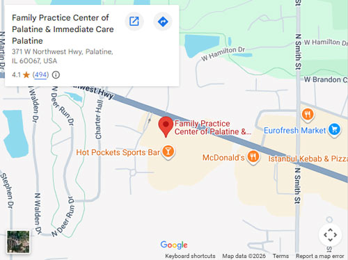 Get Directions to Immediate Care Palatine in Palatine, IL Get Directions to Immediate Care Palatine in Palatine, IL