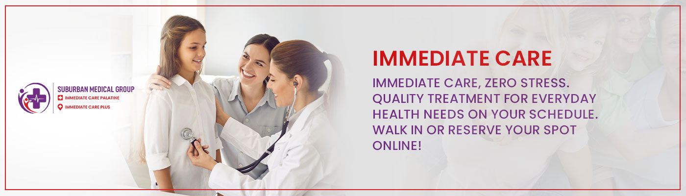 Fast and Reliable Immediate Care at Suburban Medical Group provides timely medical attention for non-life-threatening illnesses and minor injuries. Our experienced providers focus on quick evaluation, accurate diagnosis, and personalized treatment to help patients feel better sooner. From sick visits and minor injury care to routine medical needs, Suburban Medical Group offers convenient, dependable care when patients need it most. For more information, contact us or book an appointment online. We are conveniently located at 693 W Boughton Rd, Bolingbrook, IL 60440. Fast and Reliable Immediate Care at Suburban Medical Group provides timely medical attention for non-life-threatening illnesses and minor injuries. Our experienced providers focus on quick evaluation, accurate diagnosis, and personalized treatment to help patients feel better sooner. From sick visits and minor injury care to routine medical needs, Suburban Medical Group offers convenient, dependable care when patients need it most. For more information, contact us or book an appointment online. We are conveniently located at 693 W Boughton Rd, Bolingbrook, IL 60440.